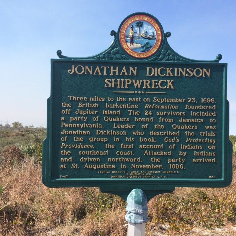 Jonathan Dickinson Shipwreck
