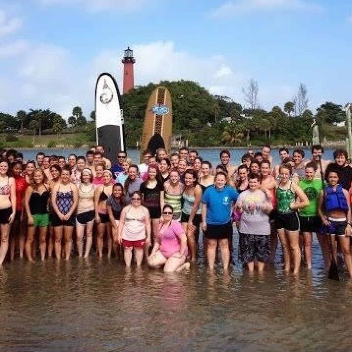 Children enjoying summer camp at Jupiter Outdoor Center in Jupiter, Florida