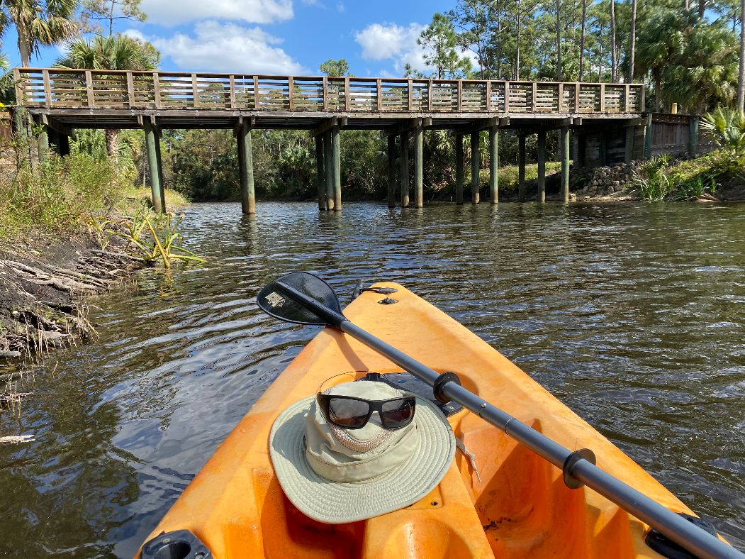 a bridge over a body of water