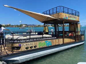 a bridge over a body of water
