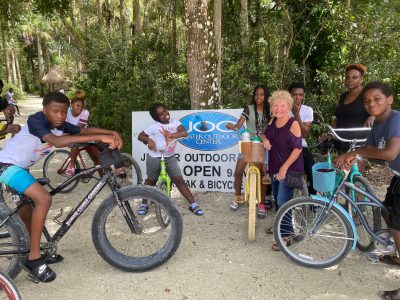 A day of biking at Riverbend Park.