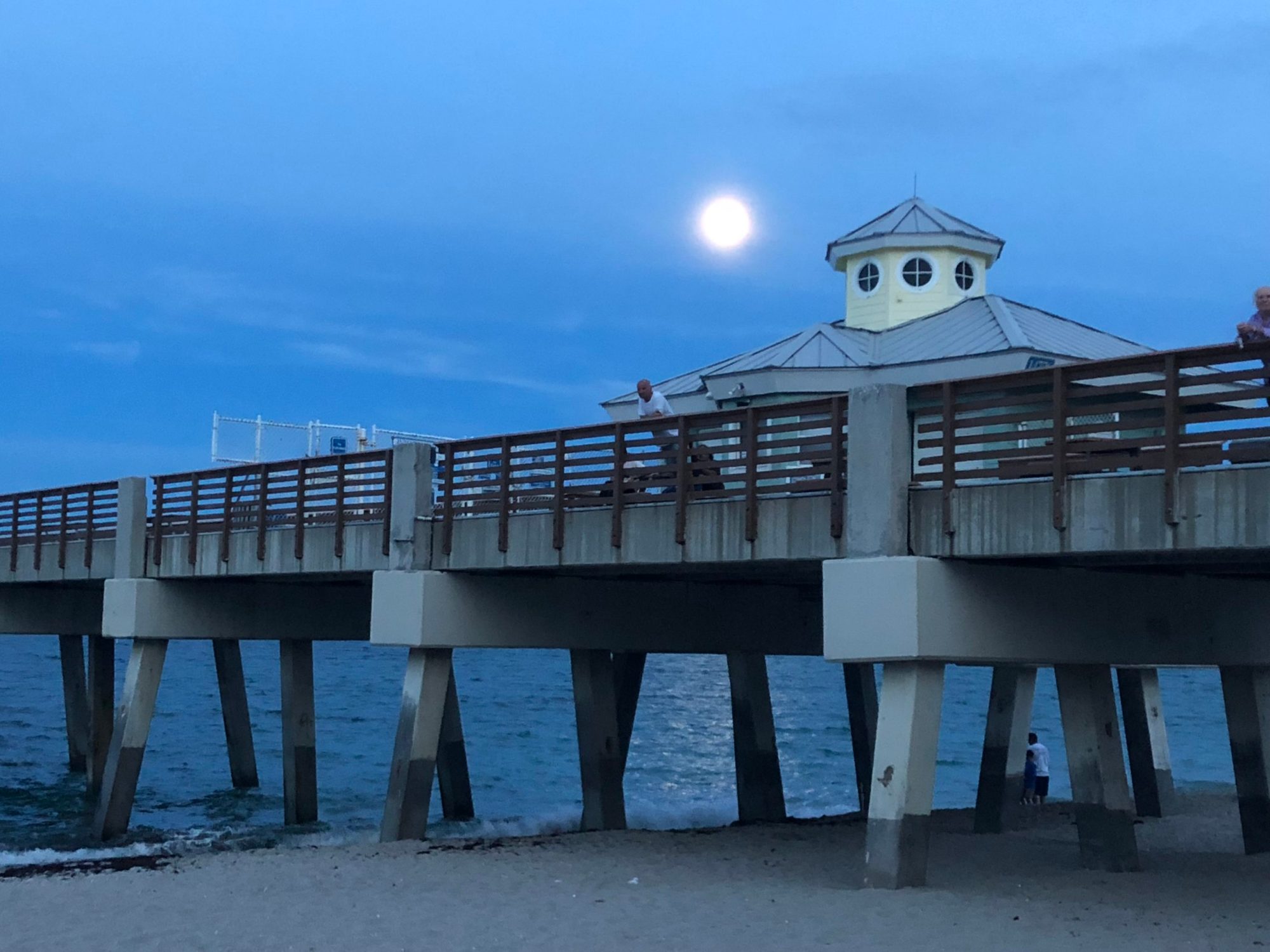 a bridge over a body of water