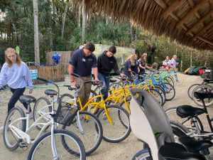 Cyclists who were part of thursday tour