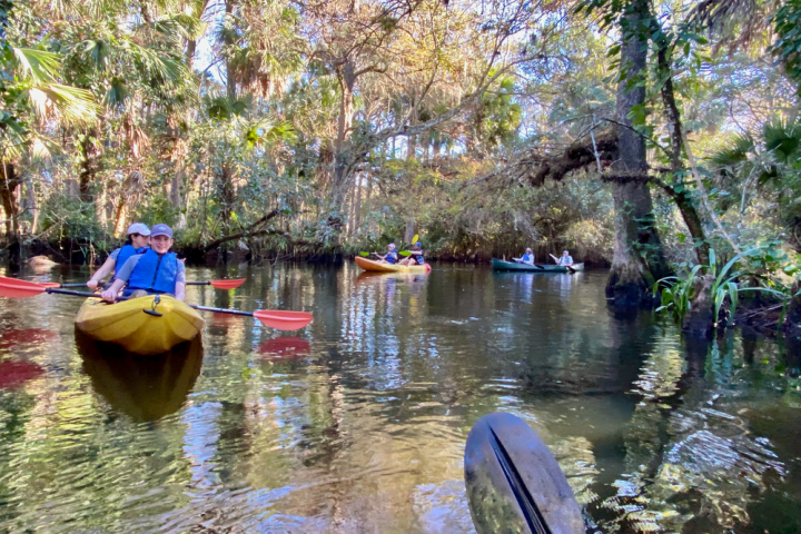 a small boat in a body of water